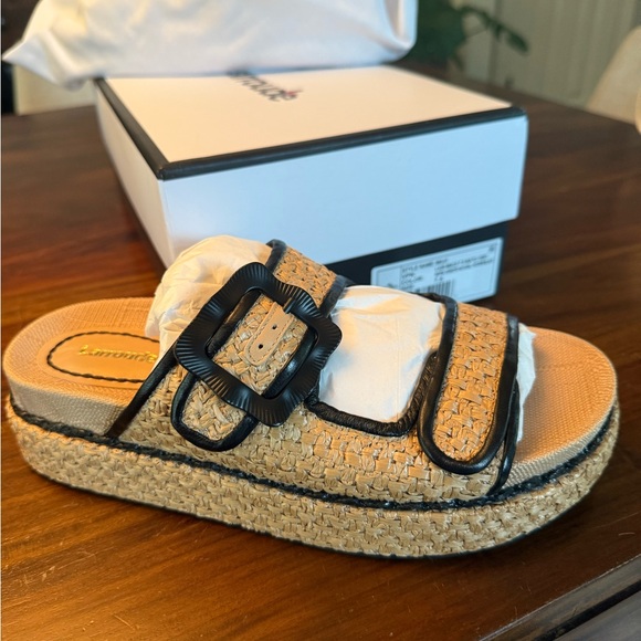 NEW Larroude Maui Sandals, size 7.5 - Picture 1 of 4